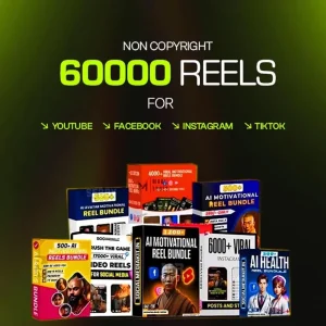 60,000 Viral Reels & Shorts Bundle – Resell License Pack