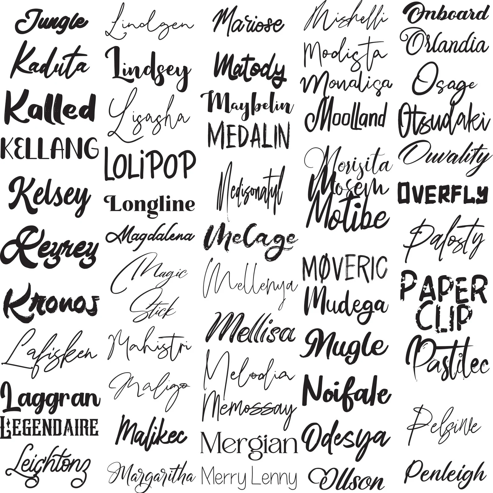 700 Fonts Bundle – Ultimate Typography Collection - Image 7