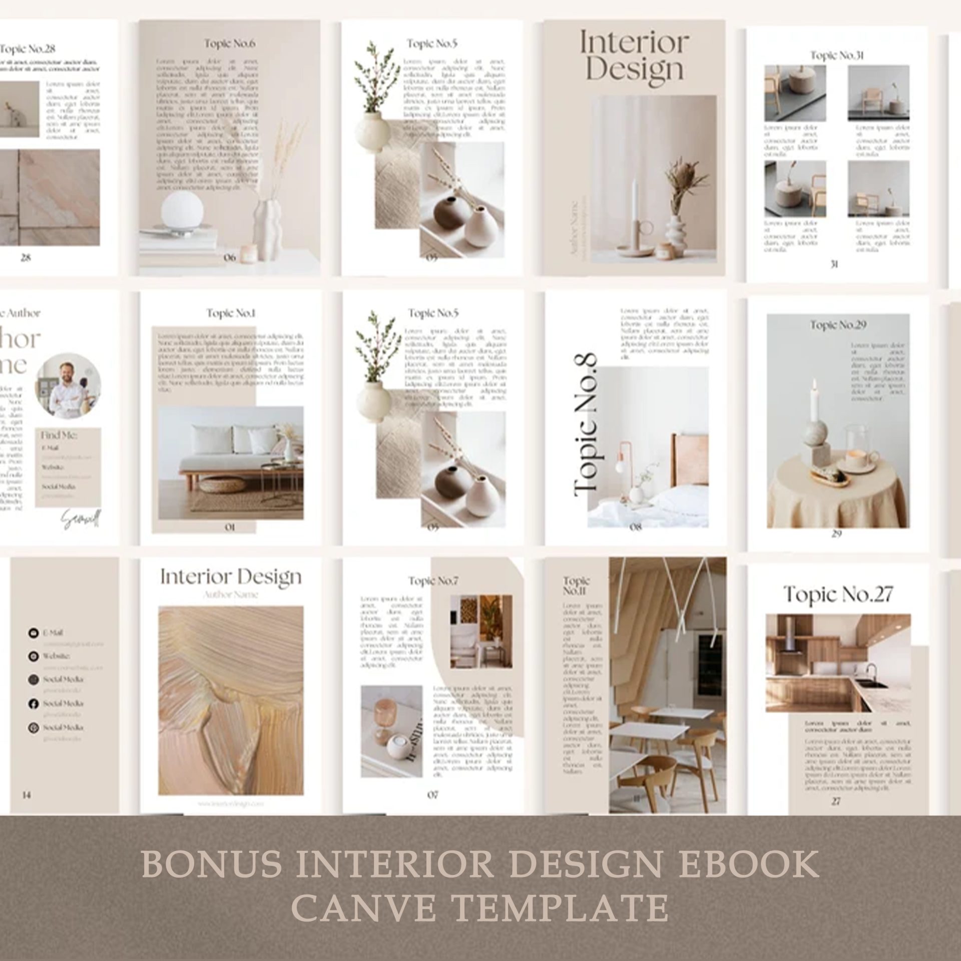 Interior Design Business Templates: Proposal, Presentation, FF&E Canva Templates - Image 11