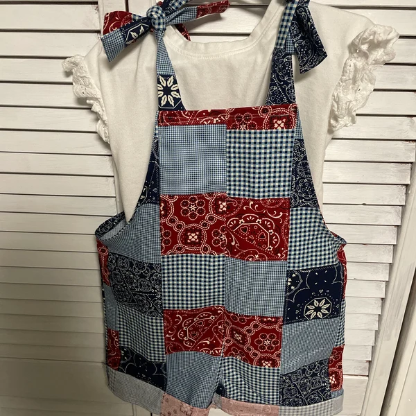 Baby Overalls PDF Sewing Pattern: Beginner Kids Dungarees (Sizes 0 Months to 8 Years) - Image 4