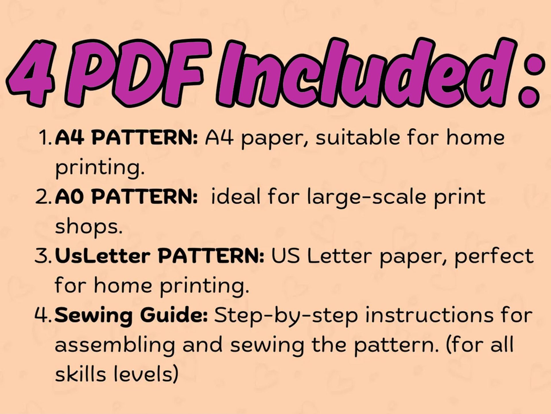 Overall Jumpsuit Sewing Pattern, Comfy PDF Women Jumpsuit, Easy Dungaree Pant Loose Trouser - Image 4
