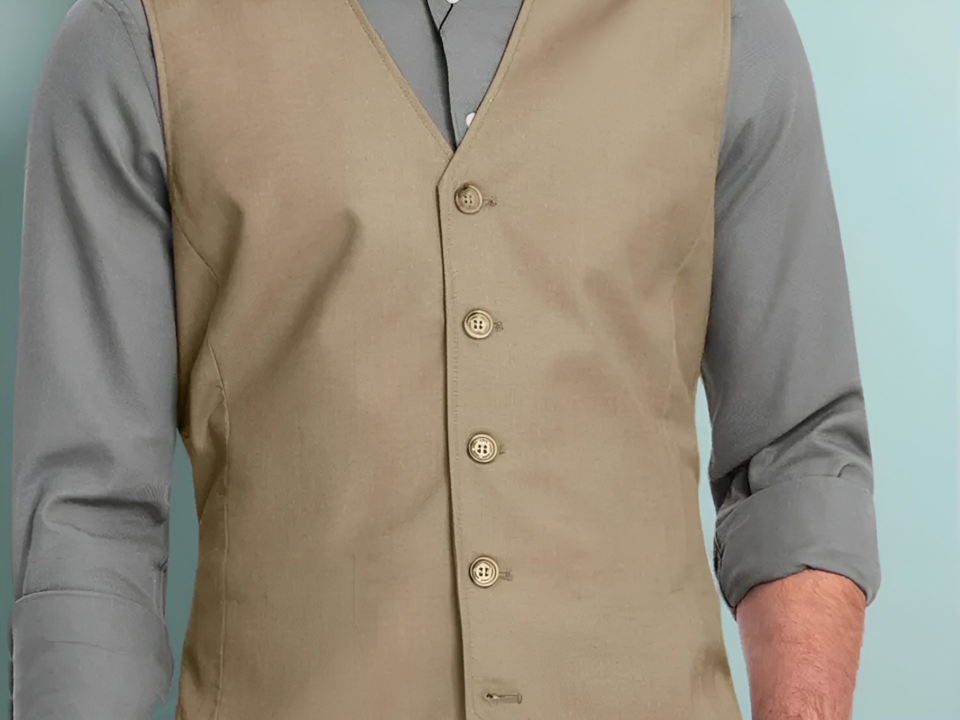 Men Vest Pattern PDF, Classic Waistcoat Suit, Beginner-Friendly Digital Download, XS–XXXL - Image 3