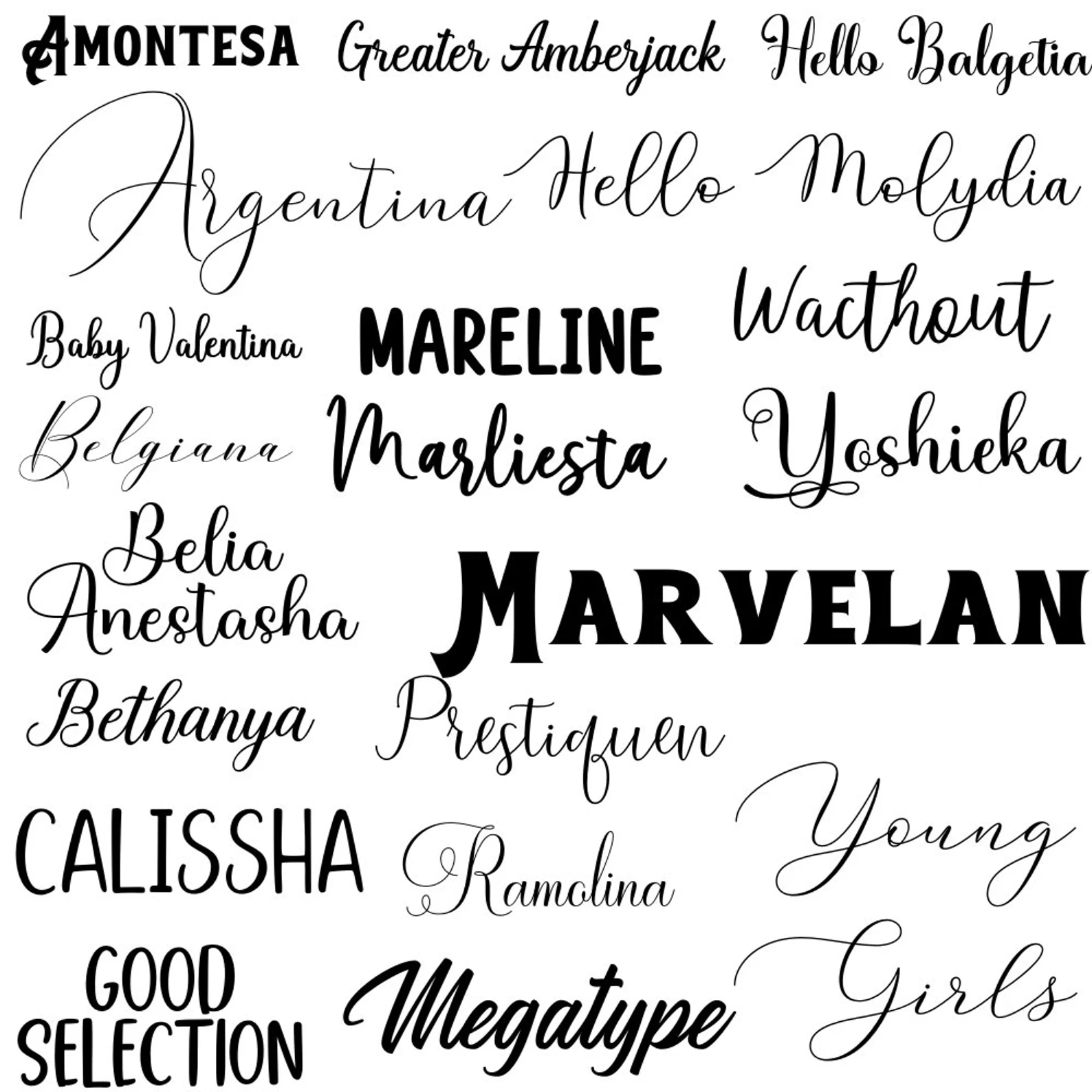 700 Fonts Bundle – Ultimate Typography Collection - Image 8