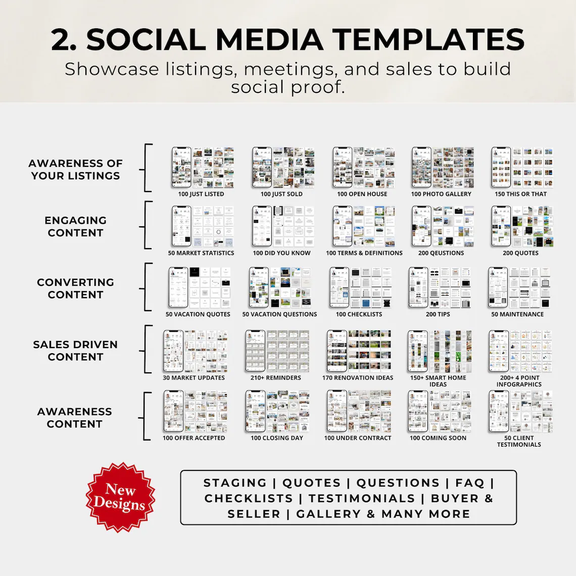 Real Estate Canva Template Bundle: Marketing & Social Media (Digital Download) - Image 4