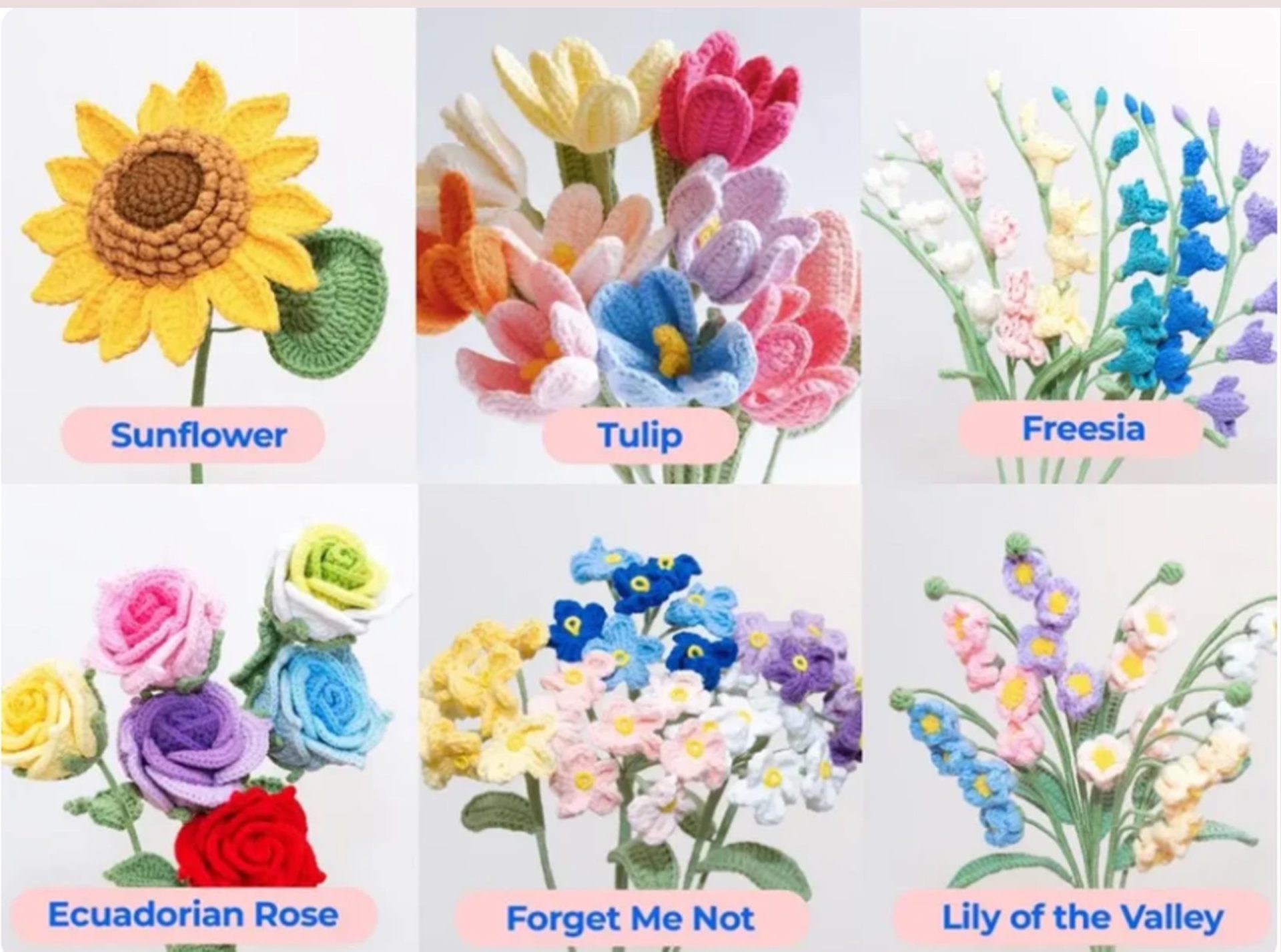 800 Crochet Flower Patterns Mega Bundle | Roses, Tulips, Daisies & More | Beginner Friendly | Instant PDF Digital Download - Image 4
