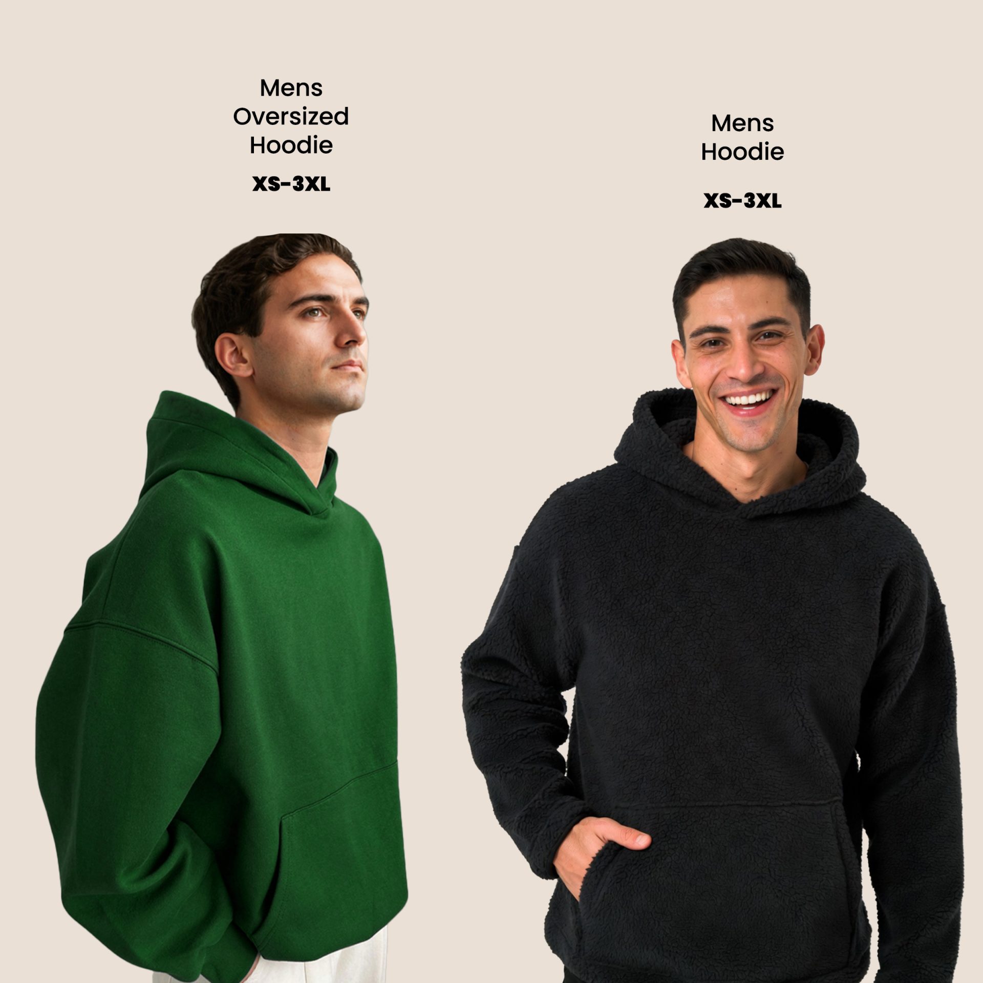 Men's Sewing Patterns Bundle: Vest, Trousers, Hoodie, Overcoat (Digital Download) - Image 5
