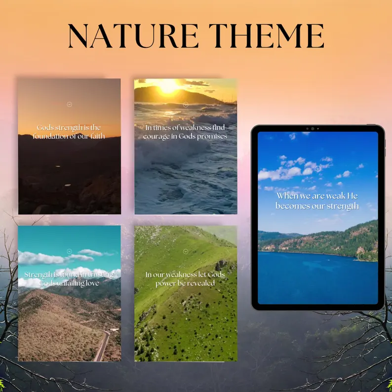 Motivational Faith-Based Reels – Instagram Quotes Canva Template (MRR PLR Pack) - Image 2