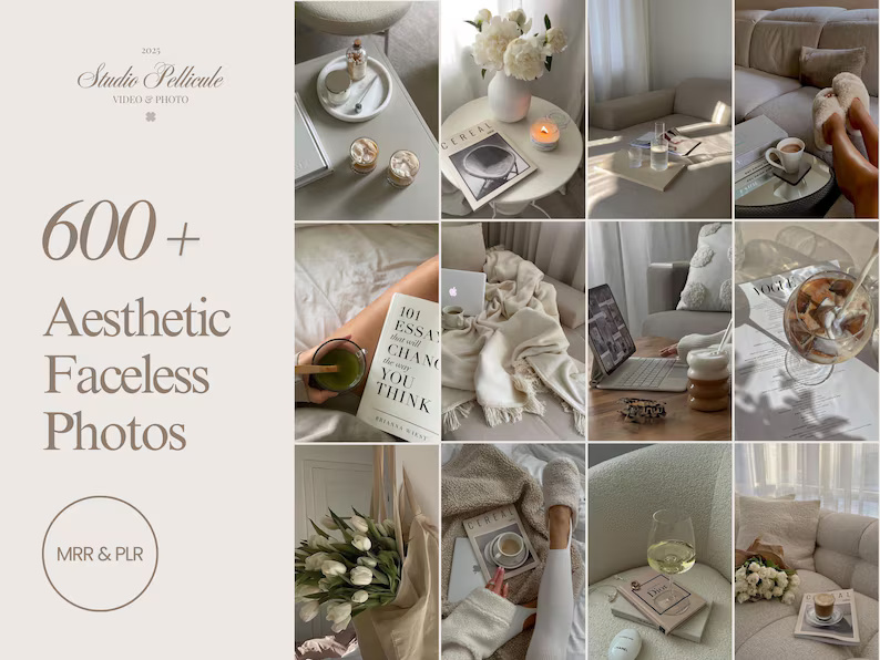 Mega Faceless & Luxury Aesthetic Reels Bundle – Video Templates Pack - Image 3