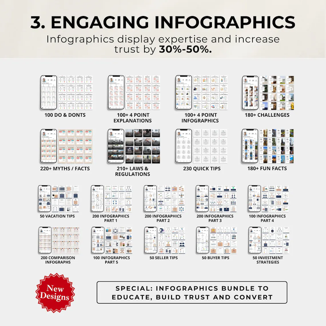 Real Estate Canva Template Bundle: Marketing & Social Media (Digital Download) - Image 5