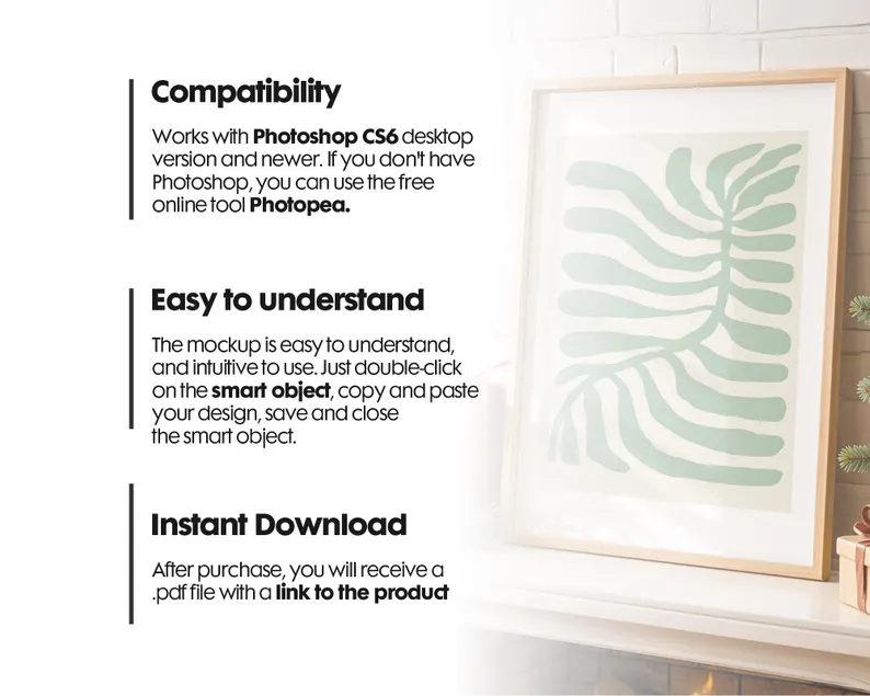 500+ Wall Frame Mockups Mega Bundle, Professional Interior Scenes, Scalable 150 DPI PSD Files, Ultimate Shop Mockup Set - Image 4