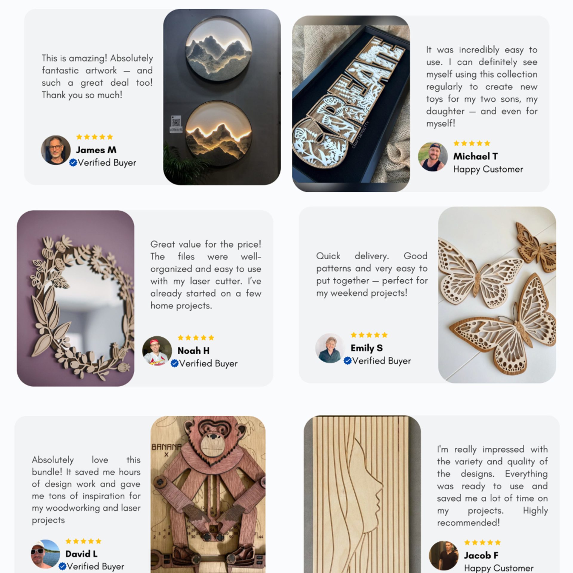 Laser Cut Files Mega Bundle - Image 3