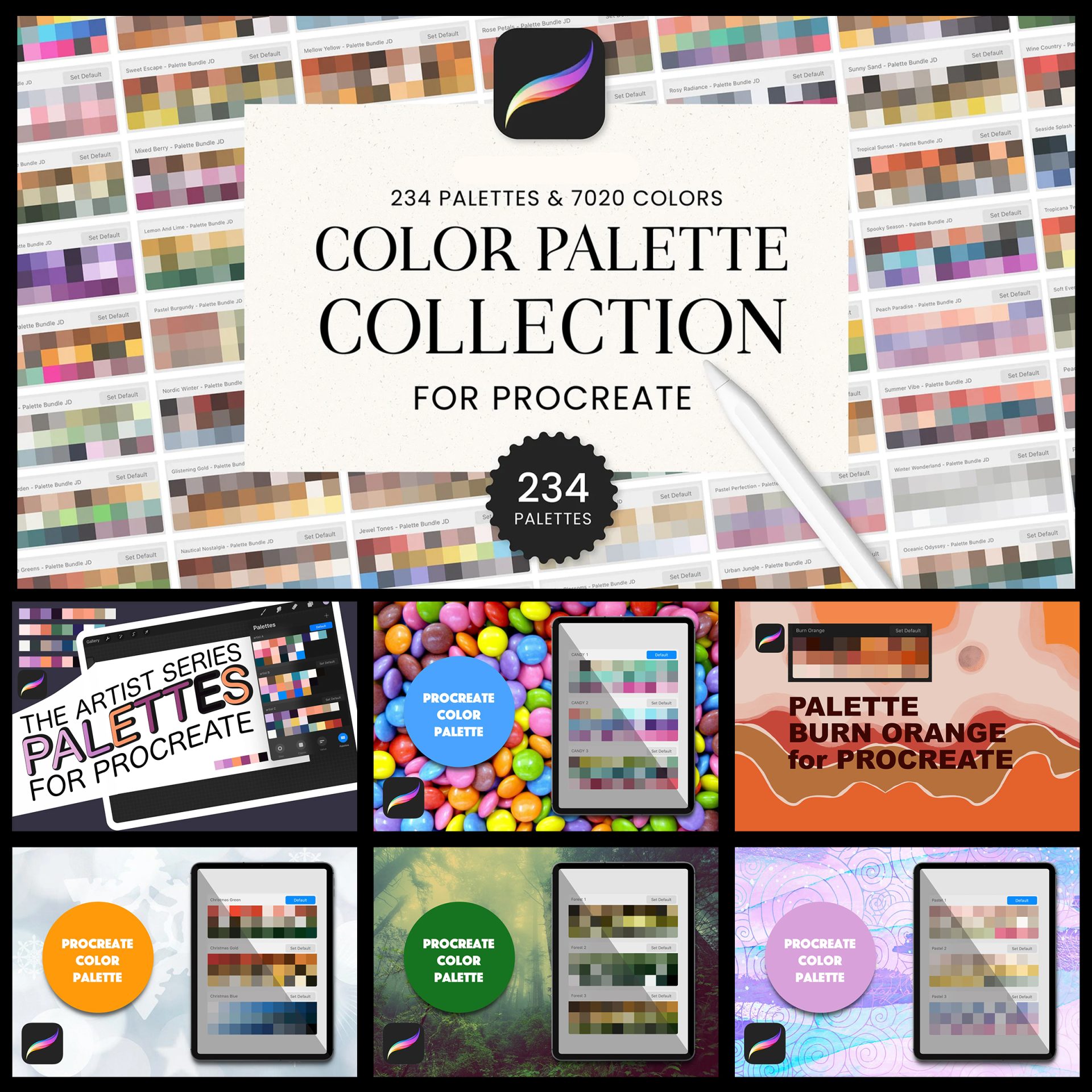 Procreate Brushes Bundle – Digital Art Collection - Image 6
