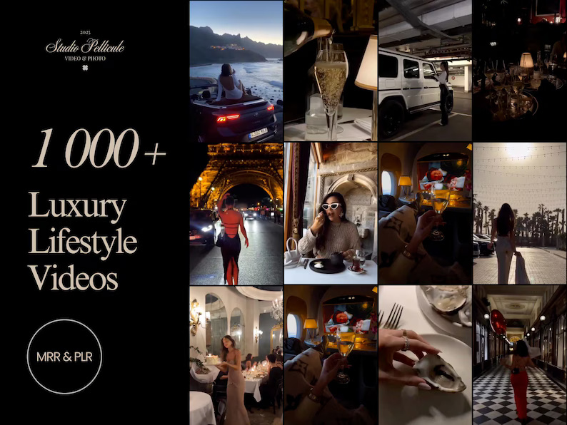 Mega Faceless & Luxury Aesthetic Reels Bundle – Video Templates Pack - Image 4