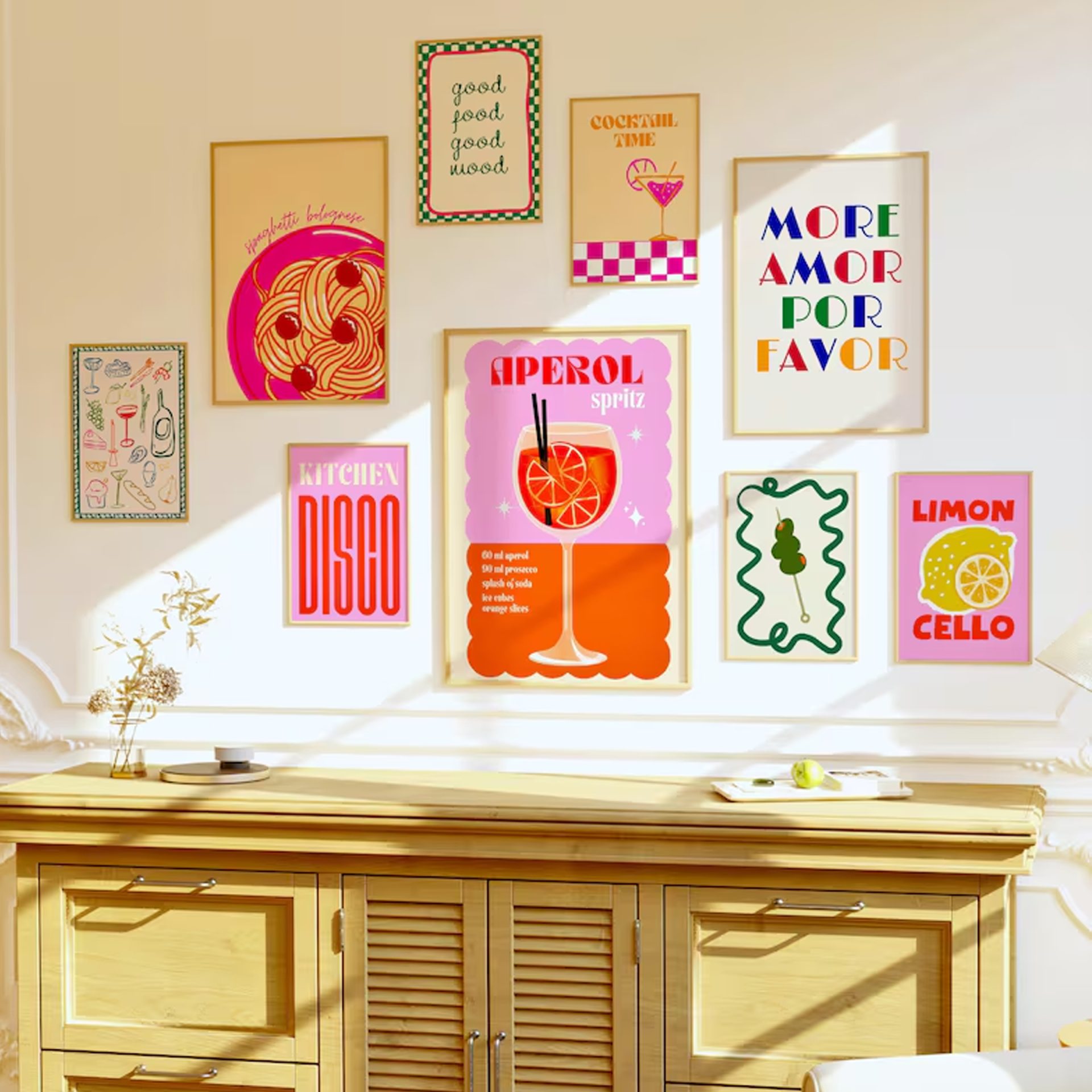 Set of 2000+ Kitchen Prints Bundle, Colorful Food & Drink Wall Art, HQ Digital Prints, PLR/MRR Aesthetic Dining Decor - Image 4