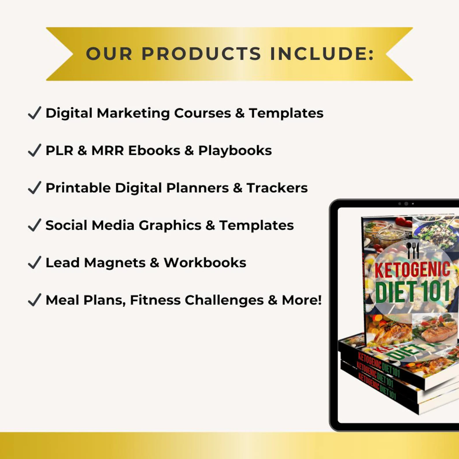Keto Diet Cookbook – Master Resell Rights (MRR) eBook - Image 2