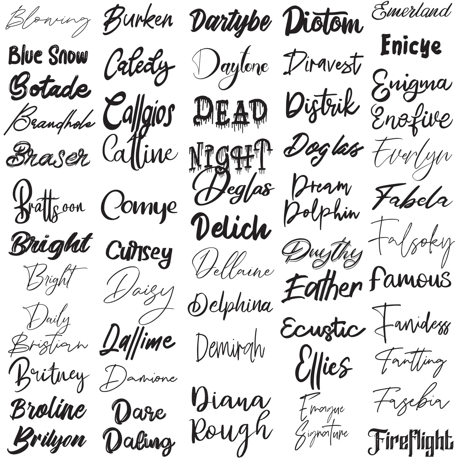 700 Fonts Bundle – Ultimate Typography Collection - Image 3