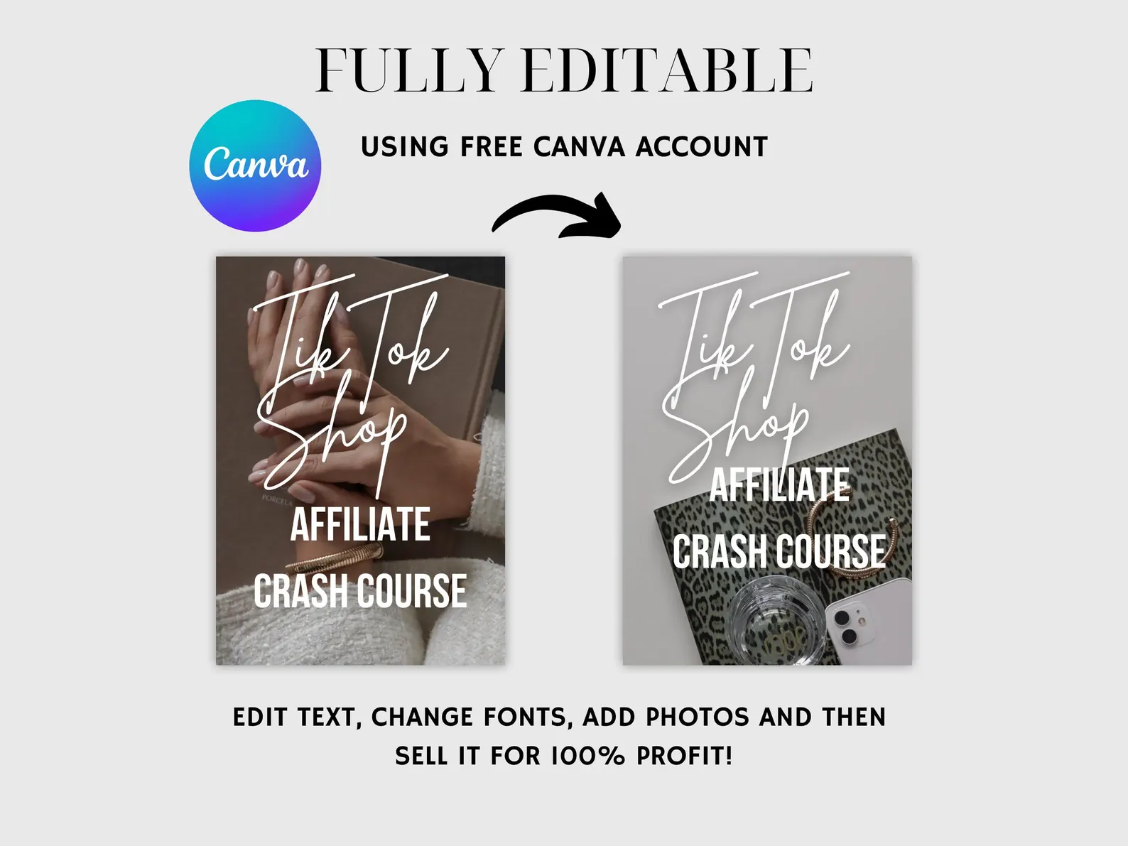 TikTok Shop Affiliate Crash Course, 22-Page Marketing Guide, Done-For-You Canva Template, E-commerce Strategy Handbook - Image 5