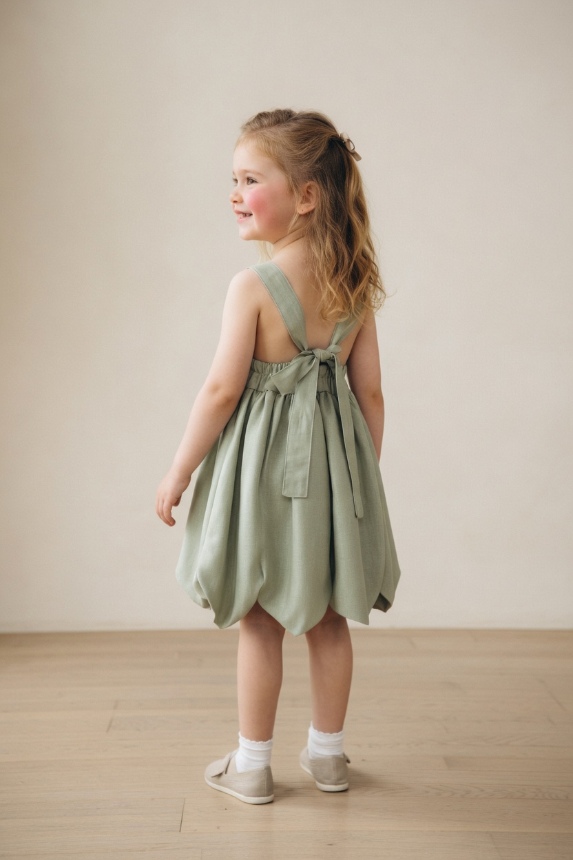 Tinkerbell Style Dress Sewing Pattern: Girl Sizes 8mo - 10 yrs (Digital Download) - Image 2