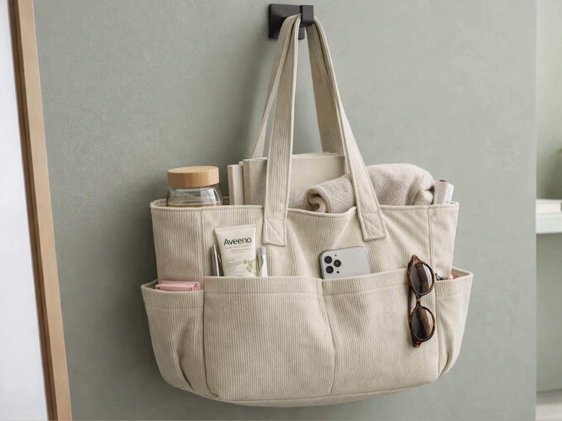 Multi-Pocket Tote Bag Sewing Pattern, Beginner Friendly Shoulder Bag (PDF) - Image 7