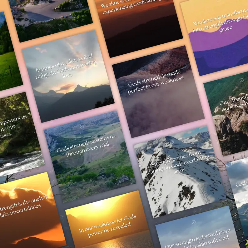 Motivational Faith-Based Reels – Instagram Quotes Canva Template (MRR PLR Pack) - Image 5