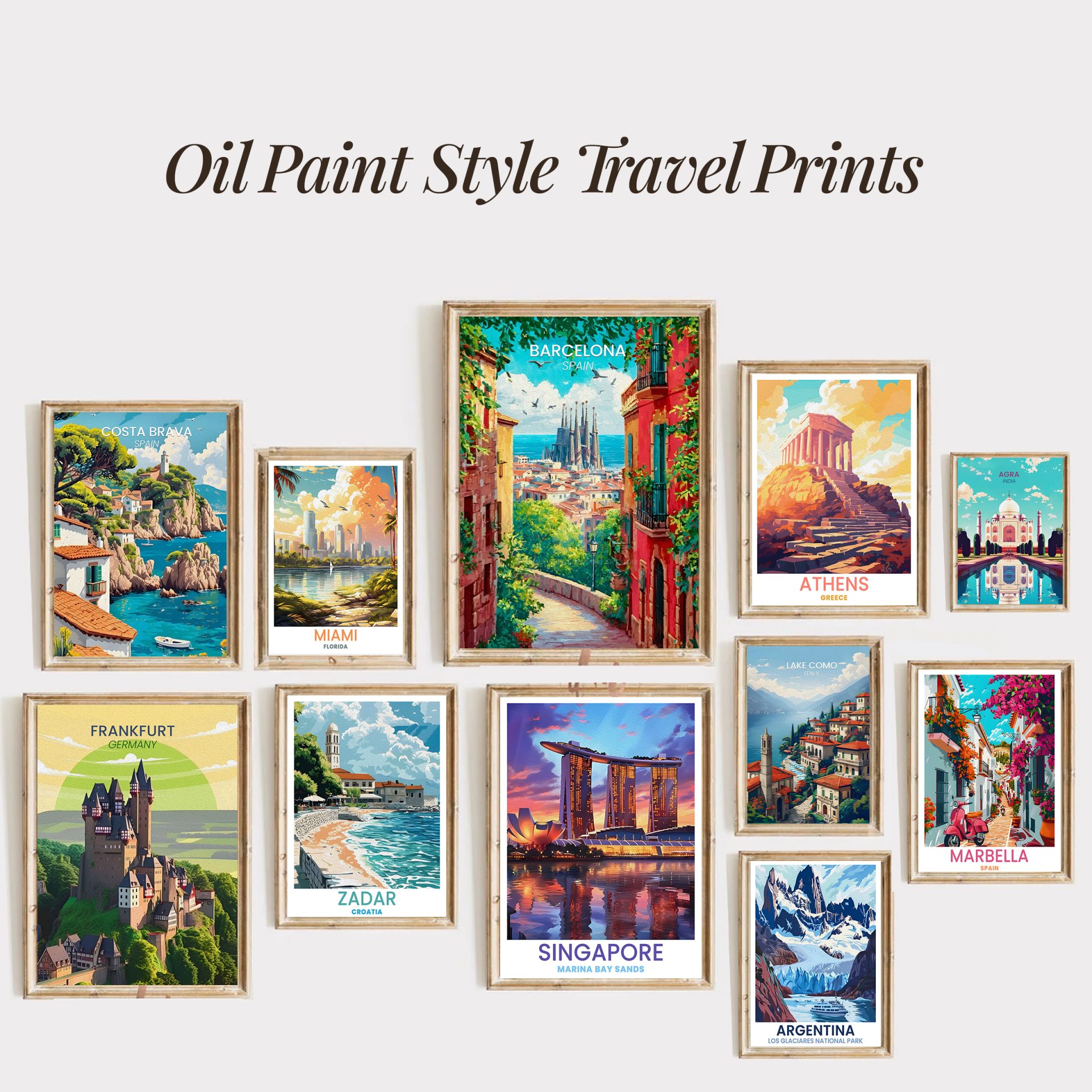 1450+ Mega Travel Wall Art Collection, Unique Travel Prints in 7 Different Art Styles, Aesthetic Gallery Wall Set PDF - Image 7