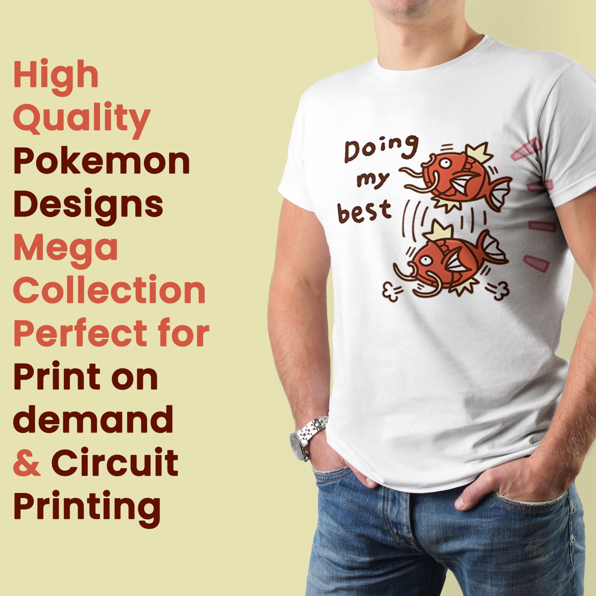 636+ Bonus Pokémon Sticker Design Bundle | Printable PNG & Cricut Ready Collection - Image 8