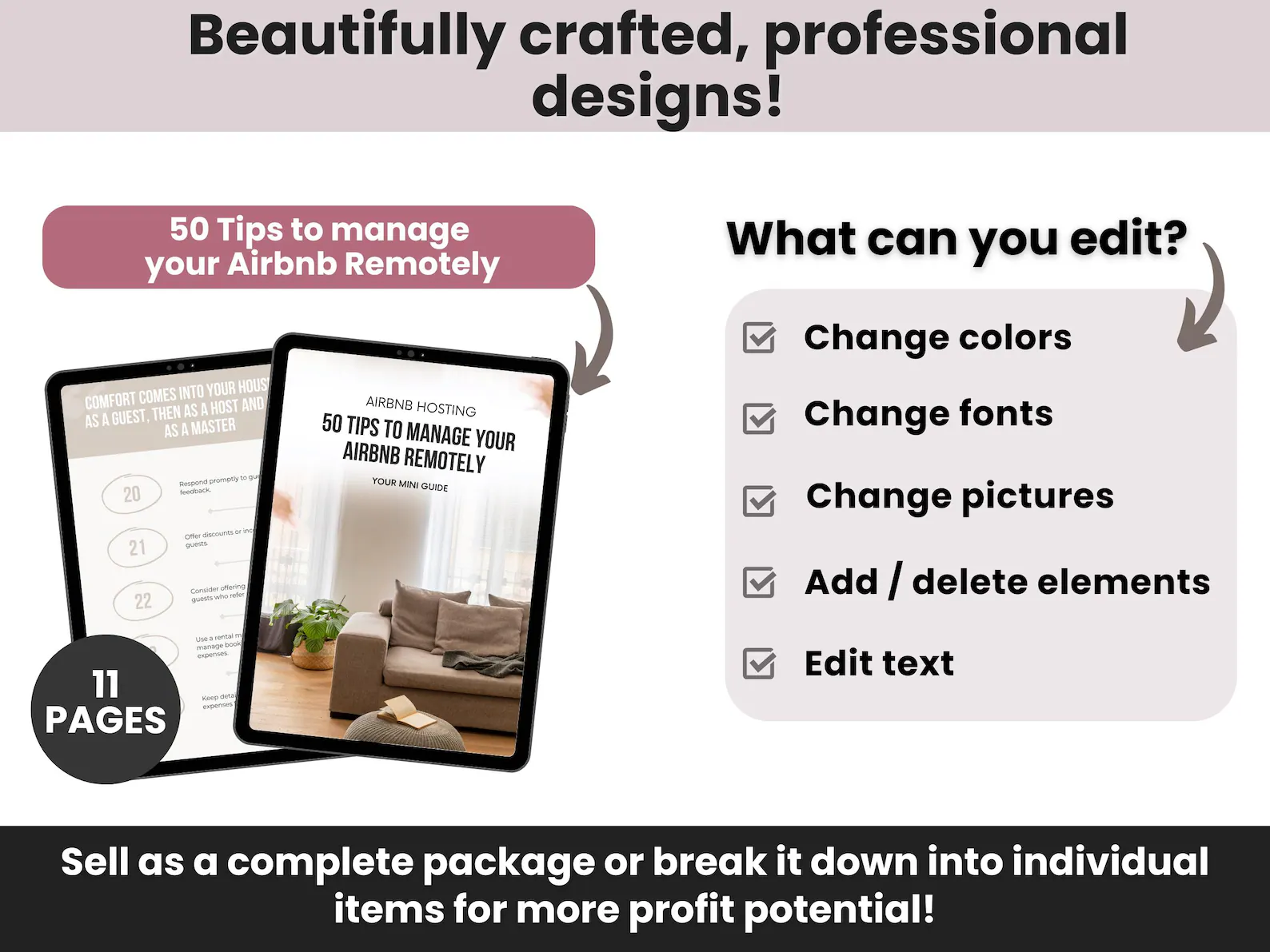 Airbnb Mega Bundle 2025 Edition, Ultimate Guide to Airbnb Hosting, PLR & MRR Vacation Rental Checklists, Resell Rights Digital Product - Image 4