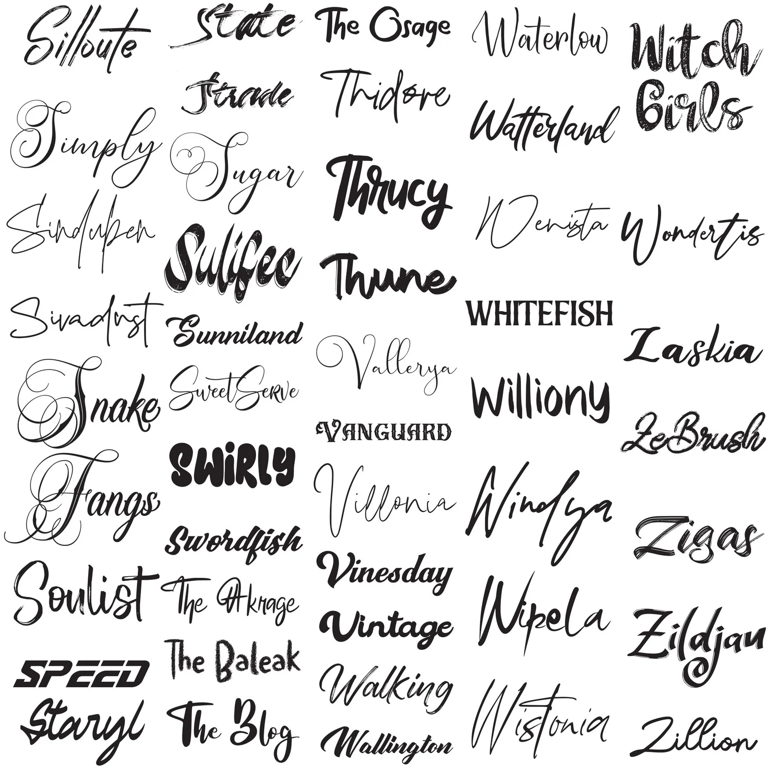 700 Fonts Bundle – Ultimate Typography Collection - Image 6