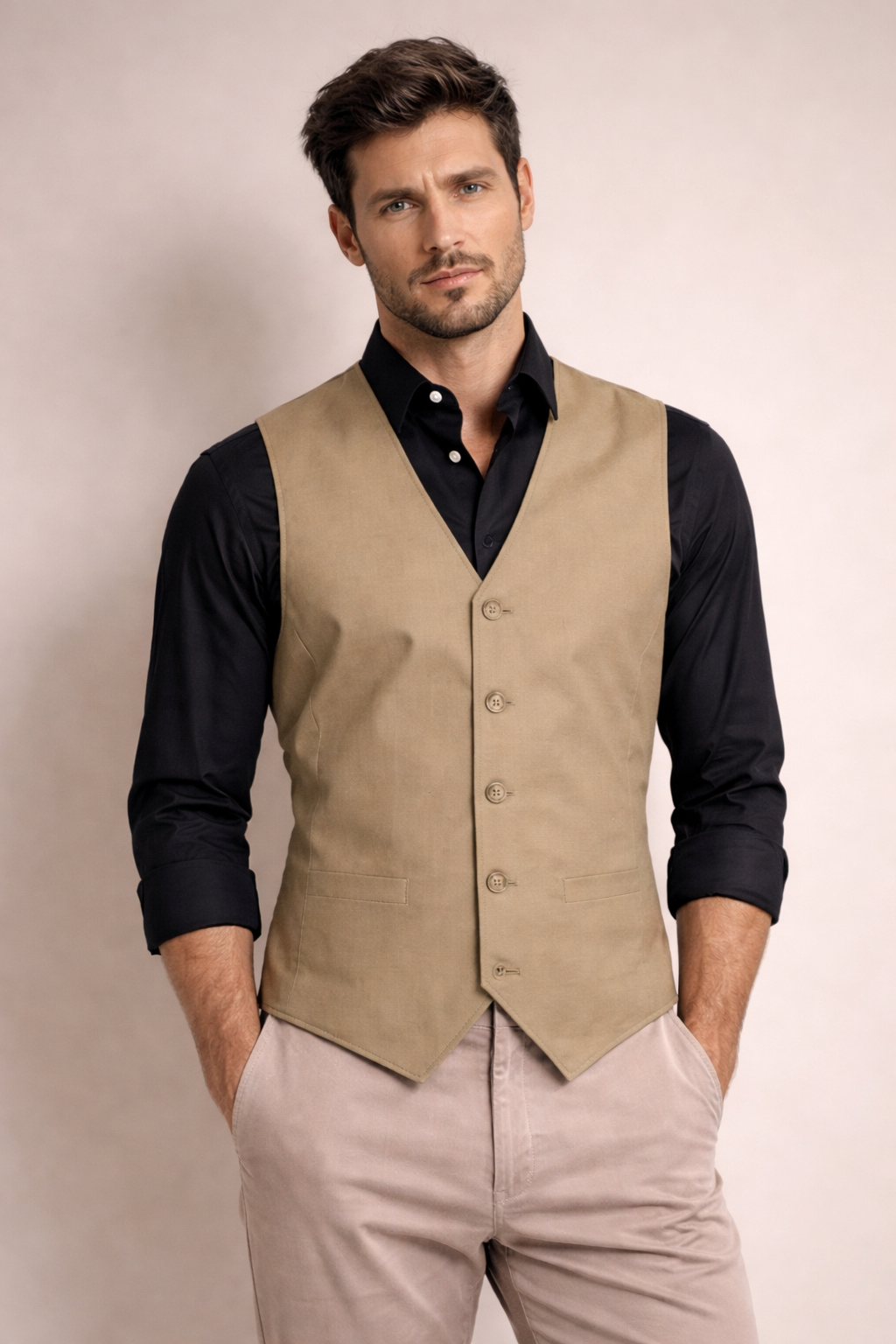 Men Vest Pattern PDF, Classic Waistcoat Suit, Beginner-Friendly Digital Download, XS–XXXL - Image 7