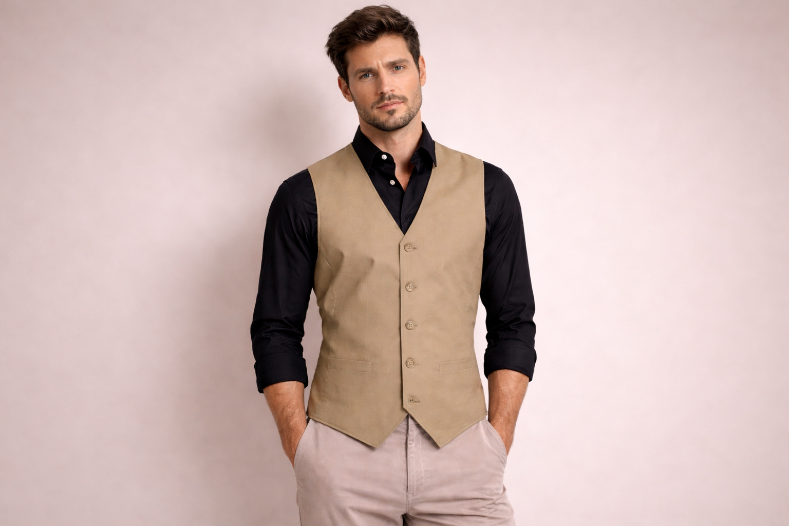Men Vest Pattern PDF, Classic Waistcoat Suit, Beginner-Friendly Digital Download, XS–XXXL - Image 8