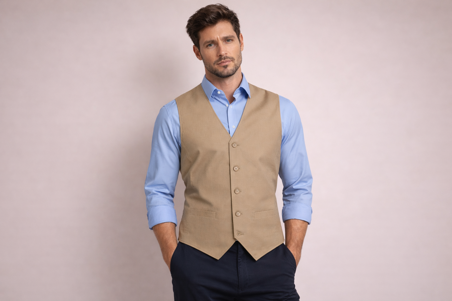 Men Vest Pattern PDF, Classic Waistcoat Suit, Beginner-Friendly Digital Download, XS–XXXL - Image 9