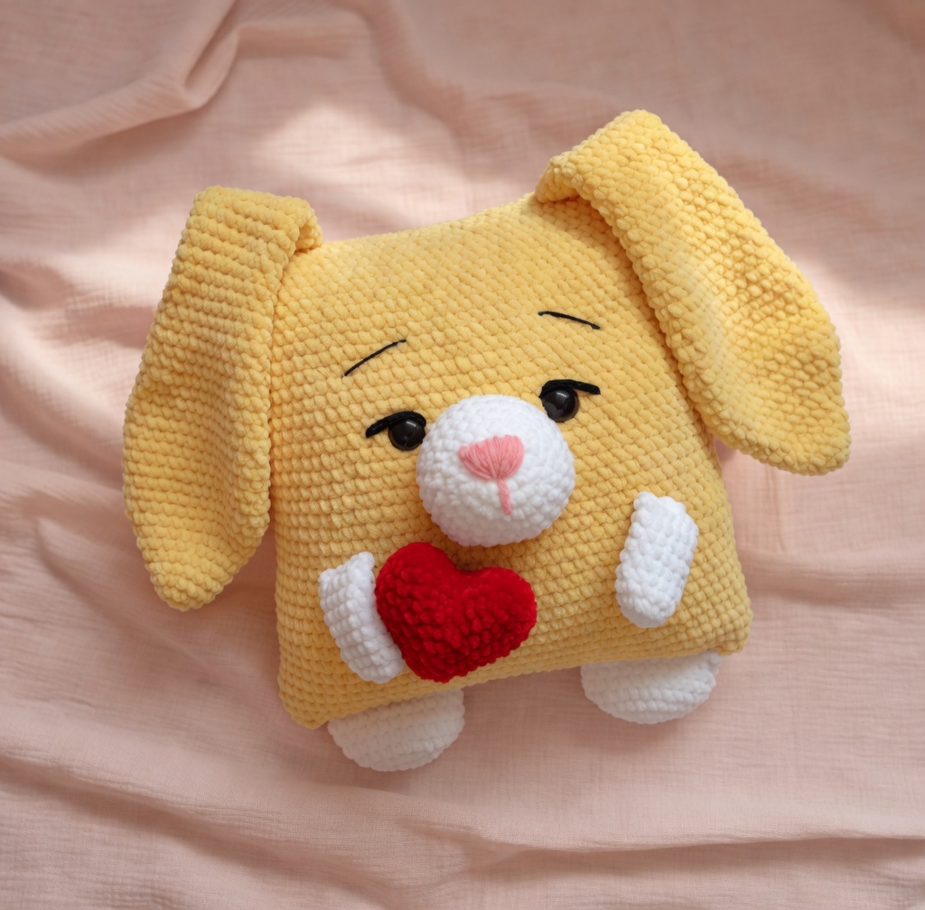 12 Crochet Animal Pillow Patterns Bundle | Dog, Fox, Unicorn, Frog, Panda (PDF Download) - Image 4