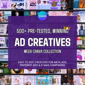 Ad Creative Mega Canva Collection – High-Converting Social Media & Marketing Templates