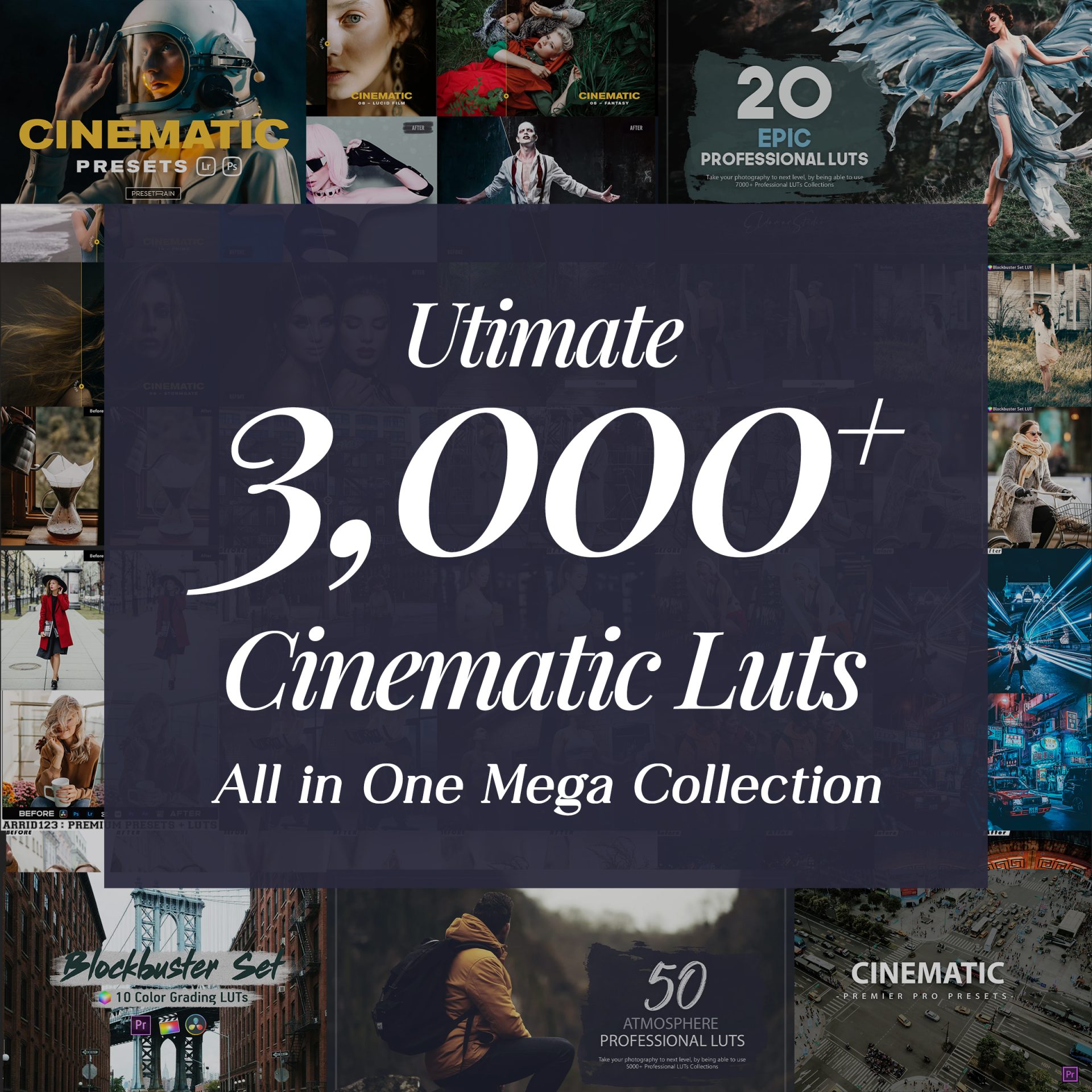 LUTs Mega Bundle – Professional Color Grading Pack