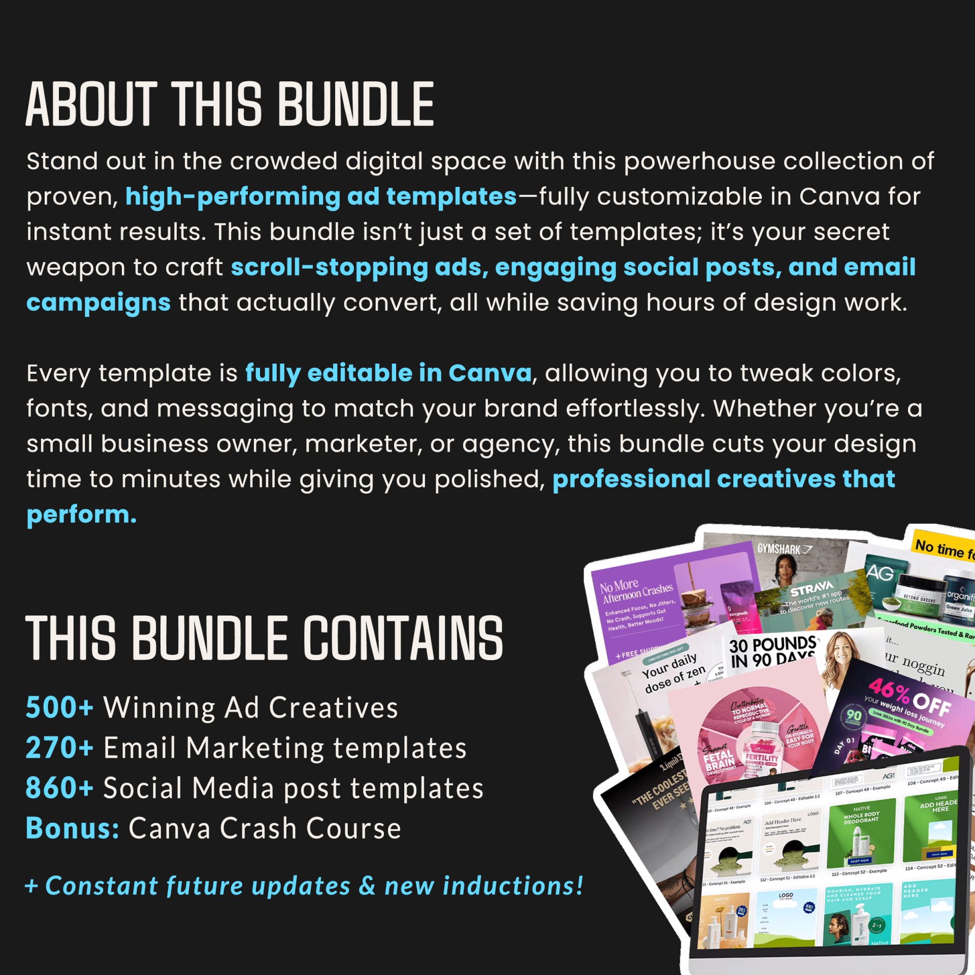 Ad Creative Mega Canva Collection – High-Converting Social Media & Marketing Templates - Image 2