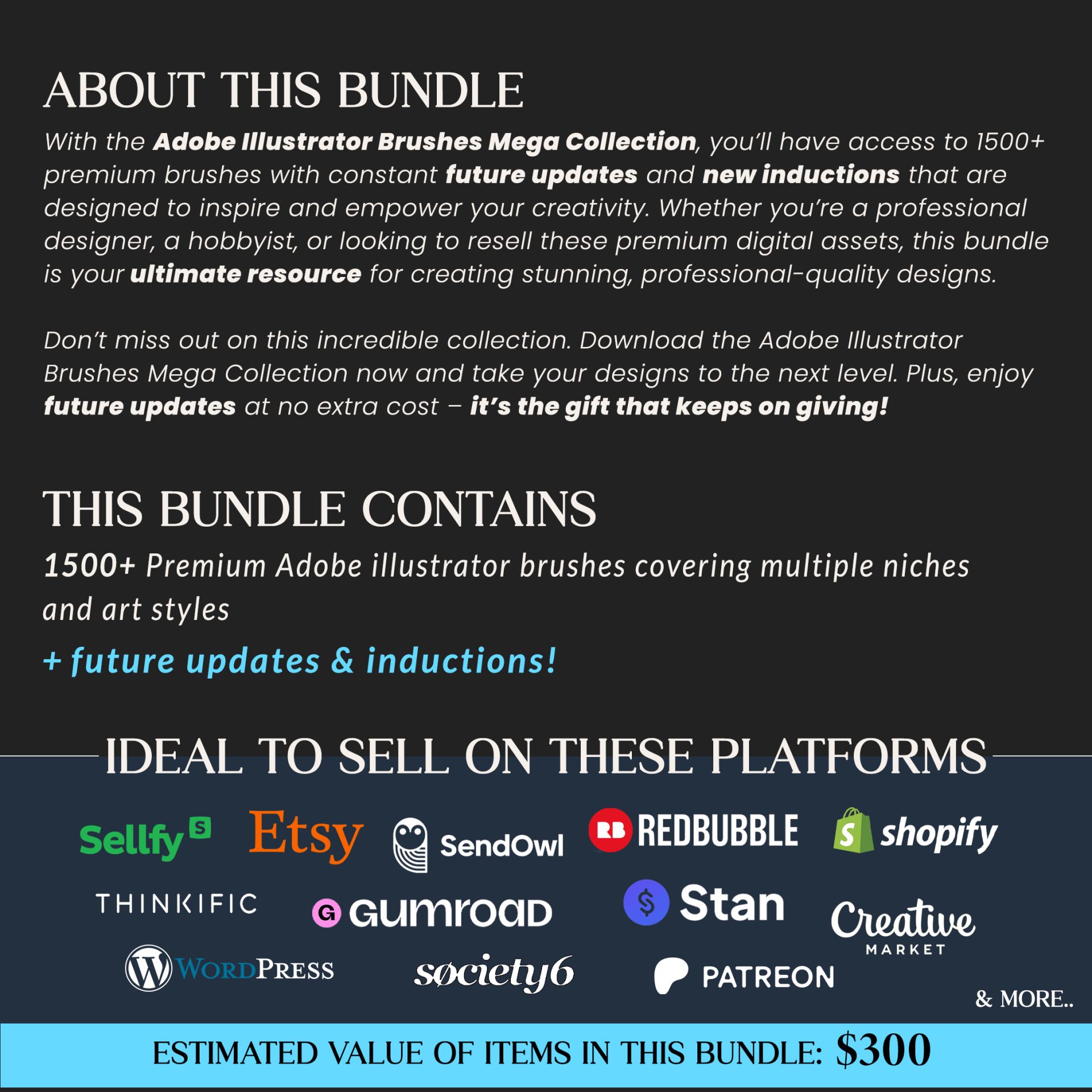 Illustrator Brushes Mega Bundle – Pro Design Collection - Image 2