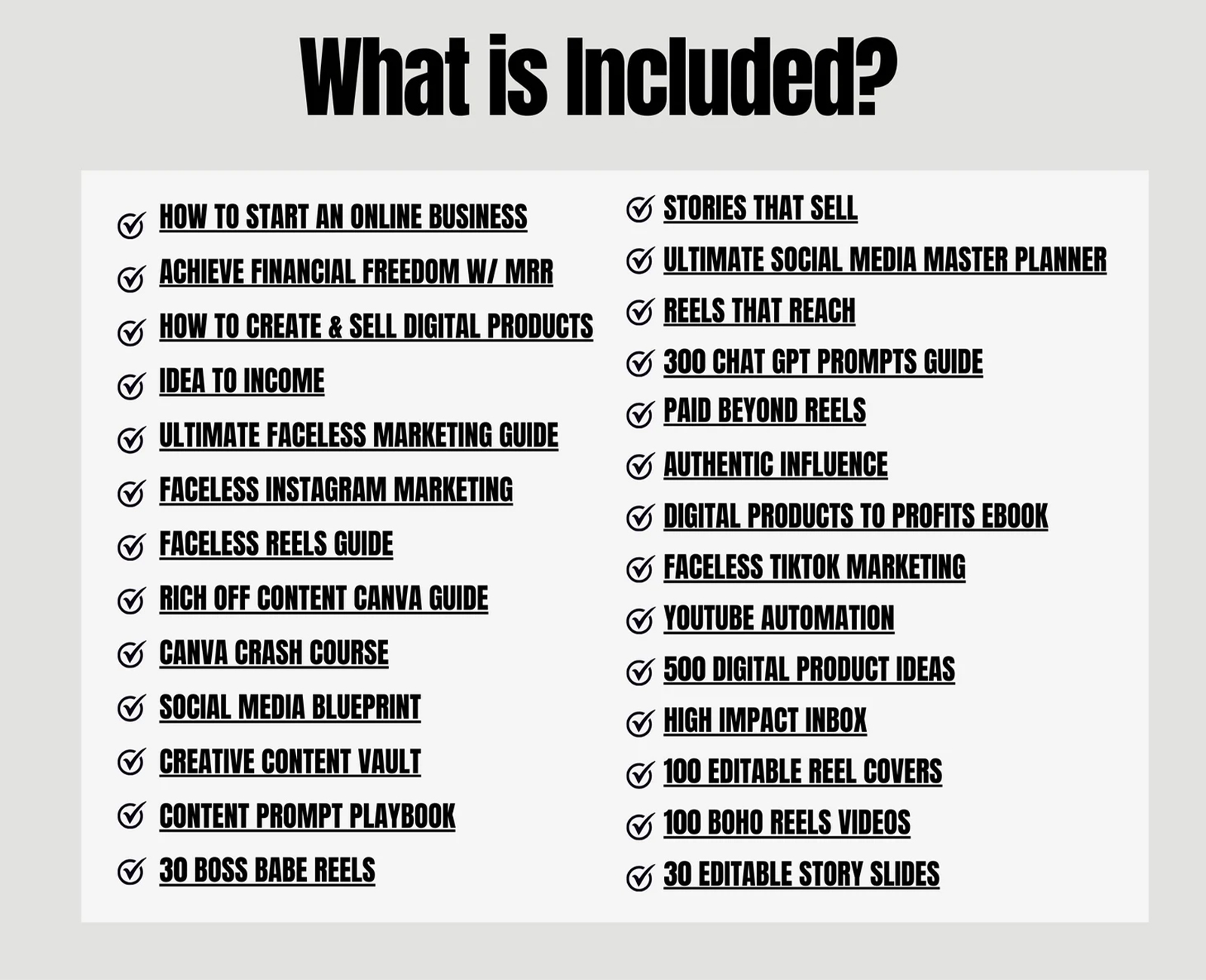 Faceless Digital Marketing Bundle 27 | Resell Vault | PLR + MRR Passive Income Done-For-You Products - Image 4