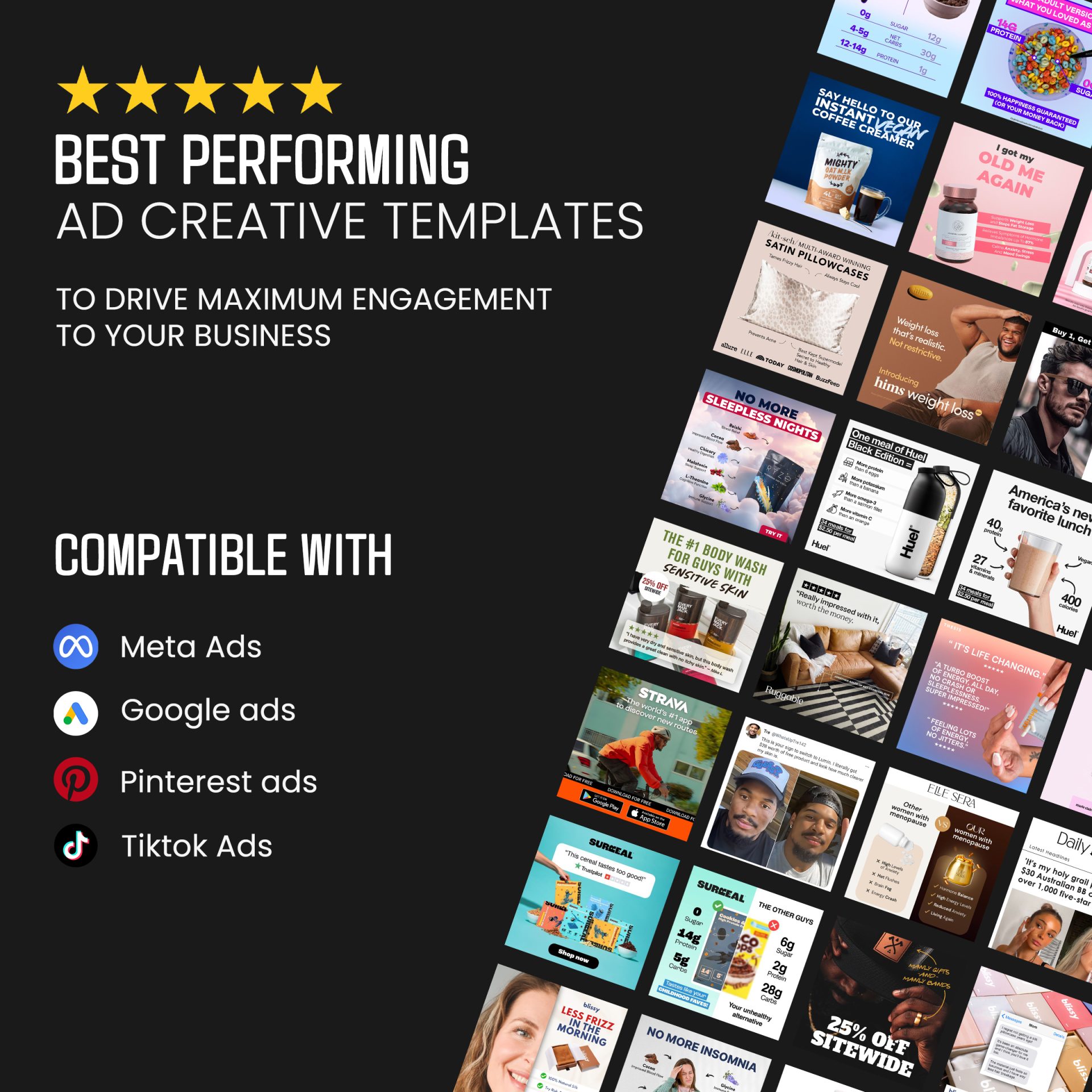 Ad Creative Mega Canva Collection – High-Converting Social Media & Marketing Templates - Image 3