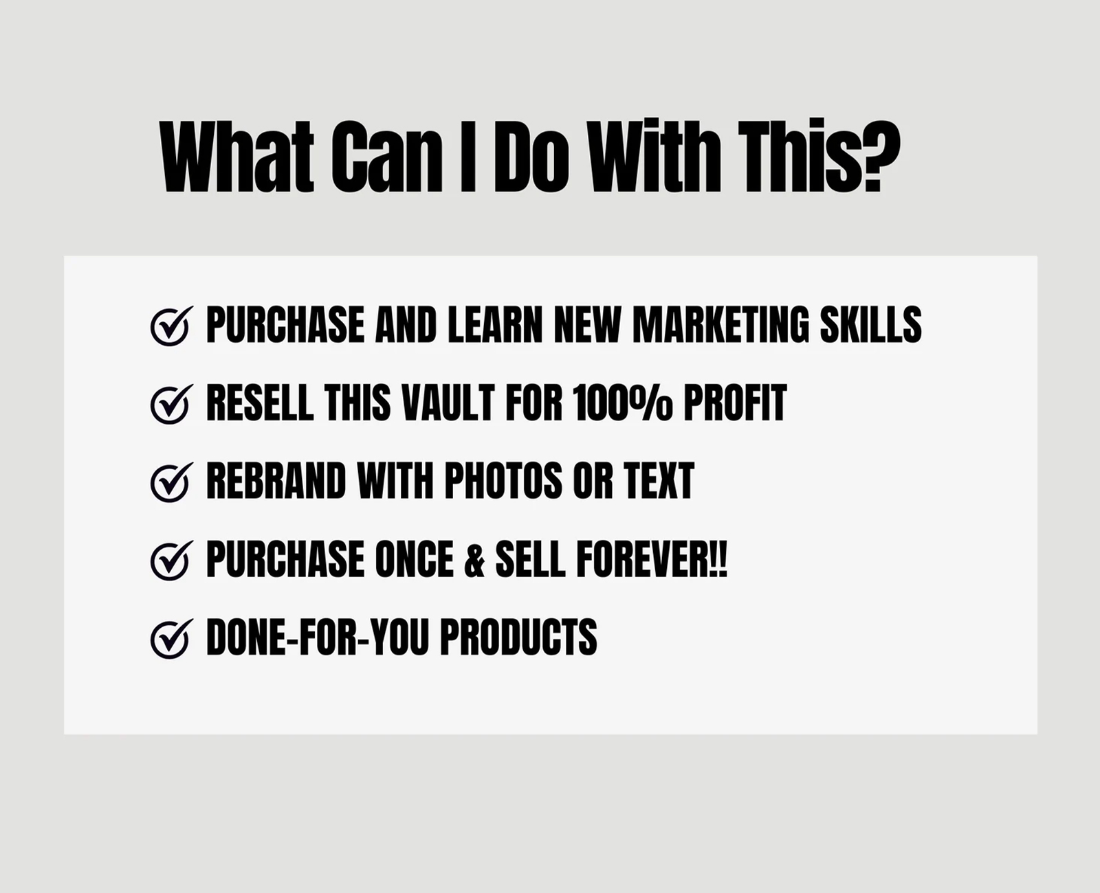 Faceless Digital Marketing Bundle 27 | Resell Vault | PLR + MRR Passive Income Done-For-You Products - Image 5