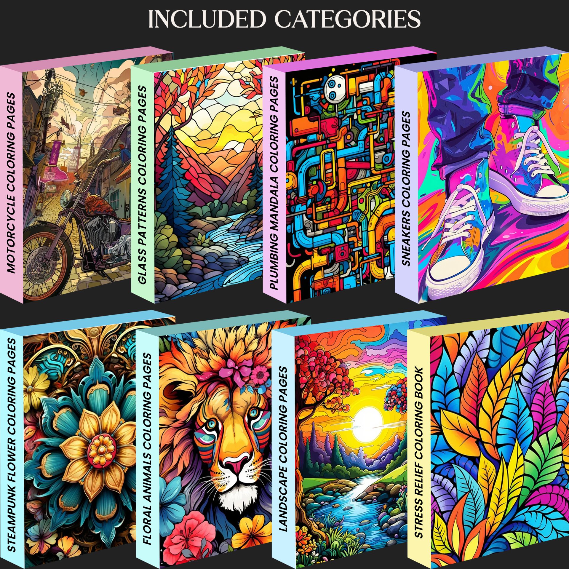 Ultimate Adult Coloring Pages Whole Shop Pass (Digital Download) - Image 4