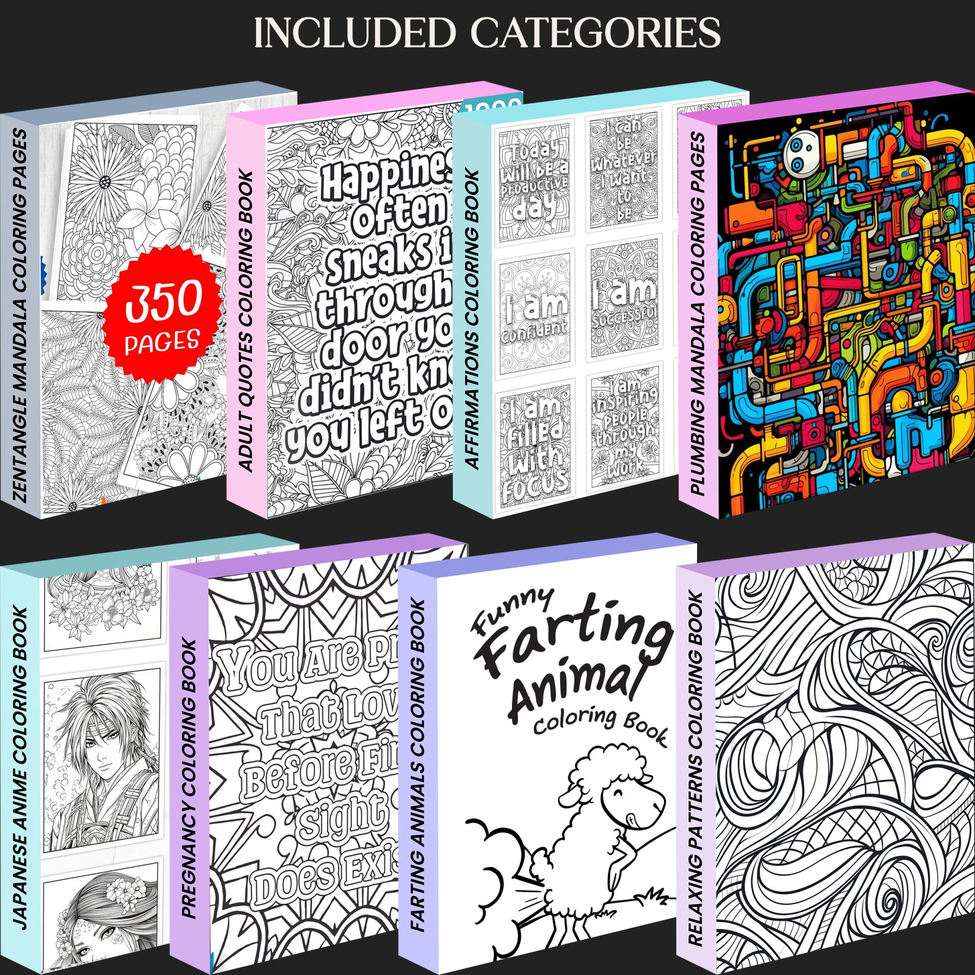 Ultimate Adult Coloring Pages Whole Shop Pass (Digital Download) - Image 6