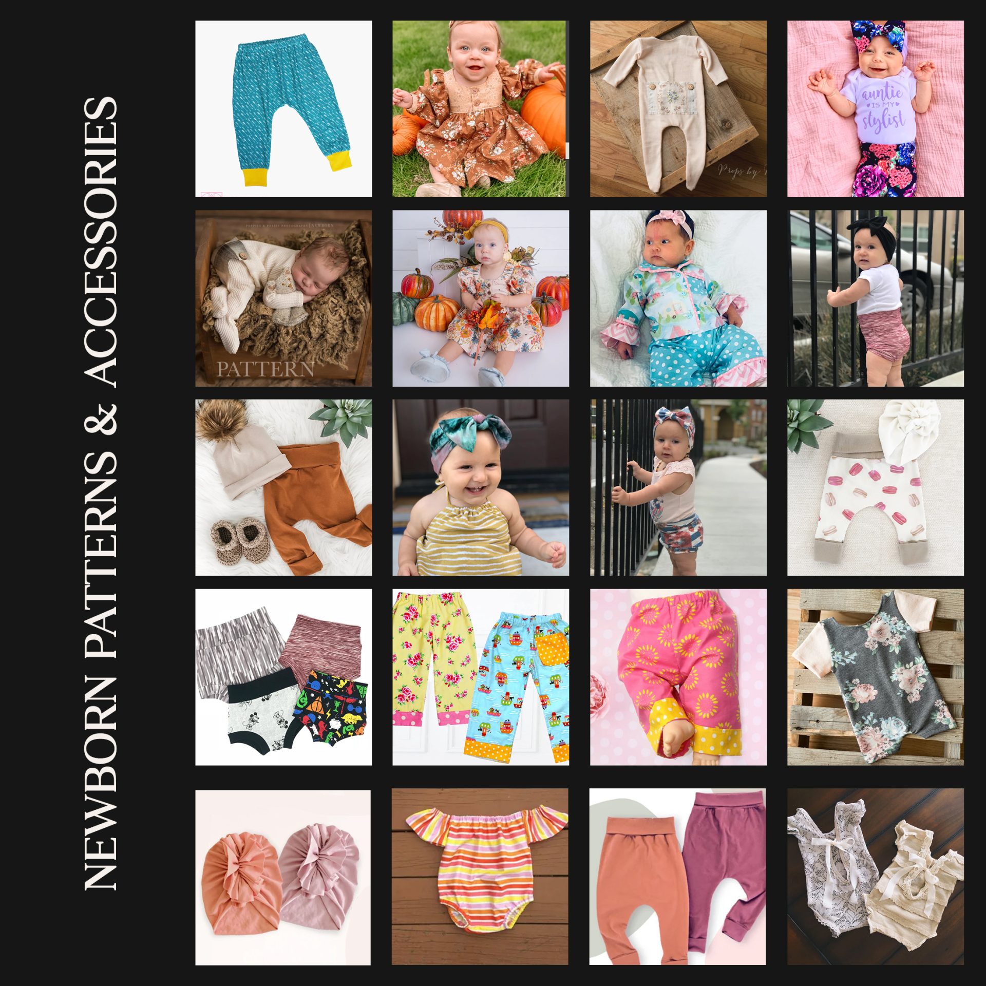 200+ Sewing Patterns Mega Bundle, Ultimate PDF Collection for Adult, Maternity, Kids & Pets, Easy Swimwear & Doll Pattern DIY - Image 7