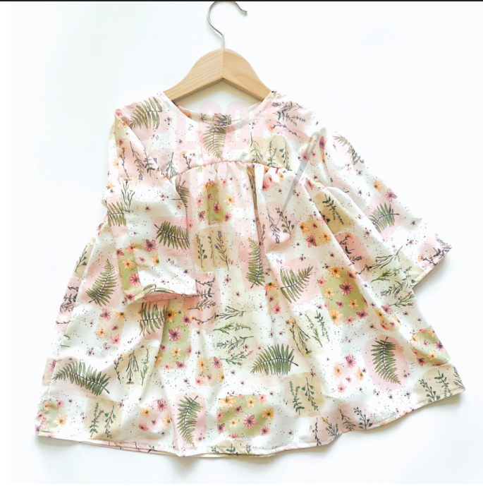 Flutter Sleeve Dress Sewing Pattern: Girl Sizes 0 mo - 6 yrs (Digital Download) - Image 8