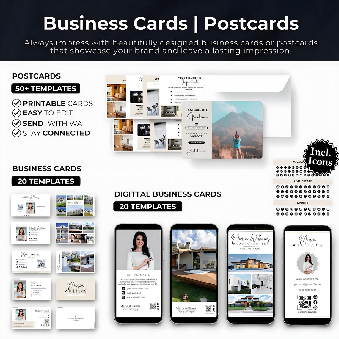 Airbnb Host Template Bundle: Signs, Checklists, Social Media (Canva Editable) - Image 6
