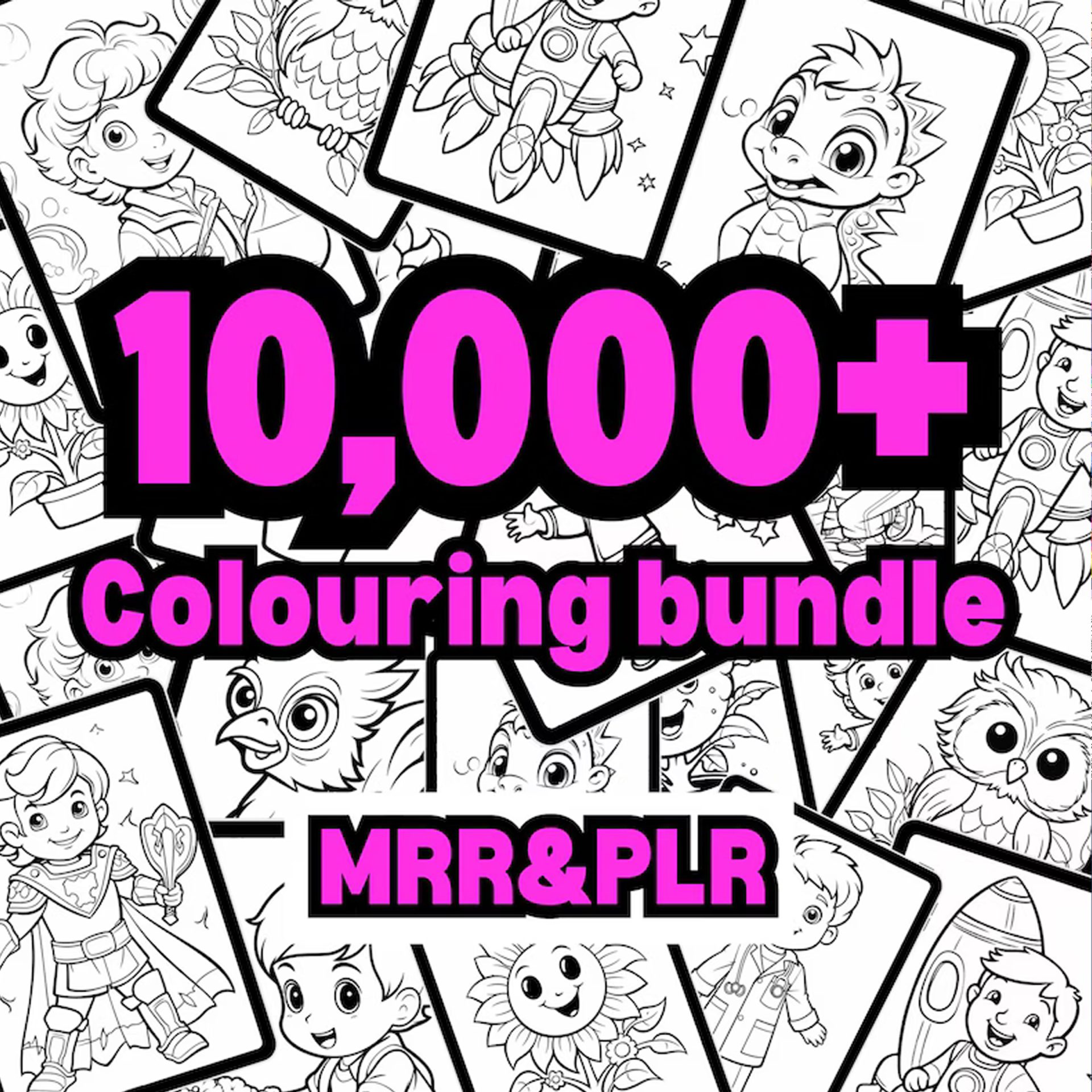 Ultimate Adult Coloring Pages Whole Shop Pass (Digital Download) - Image 8