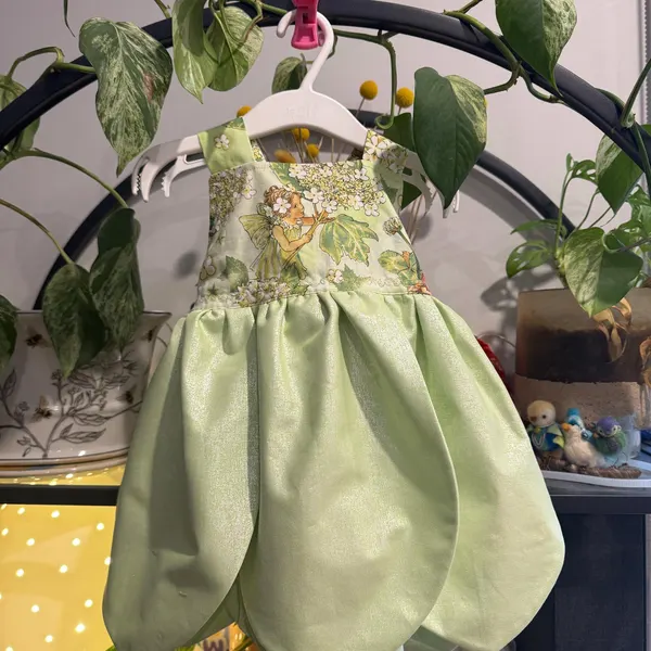 Tinkerbell Style Dress Sewing Pattern: Girl Sizes 8mo - 10 yrs (Digital Download) - Image 7
